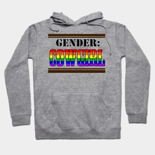 Gender: COWGIRL - Rainbow Hoodie